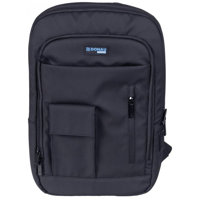 Donau Travel - Rucksack Rom, 9 l, 13,3 Zoll, schwarz