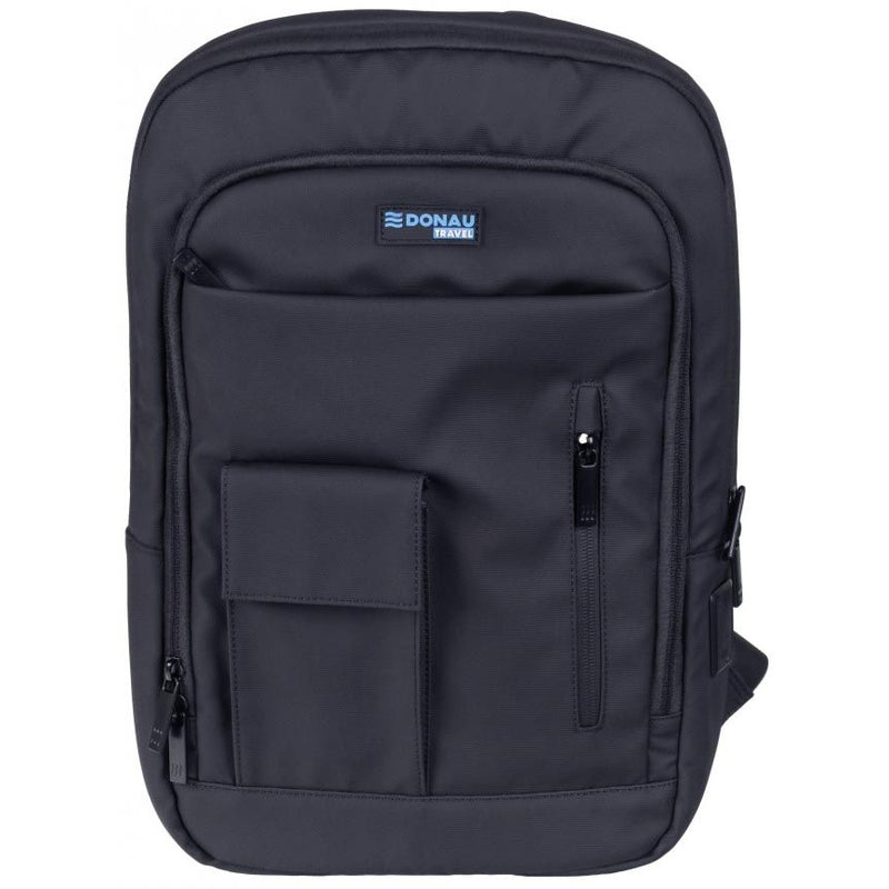 Donau Travel - Rucksack Rom, 9 l, 13,3 Zoll, schwarz