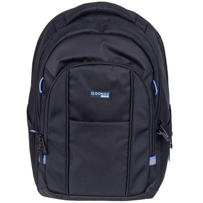 Donau Travel - Rucksack Paris, 30 l, 15,6 Zoll, schwarz