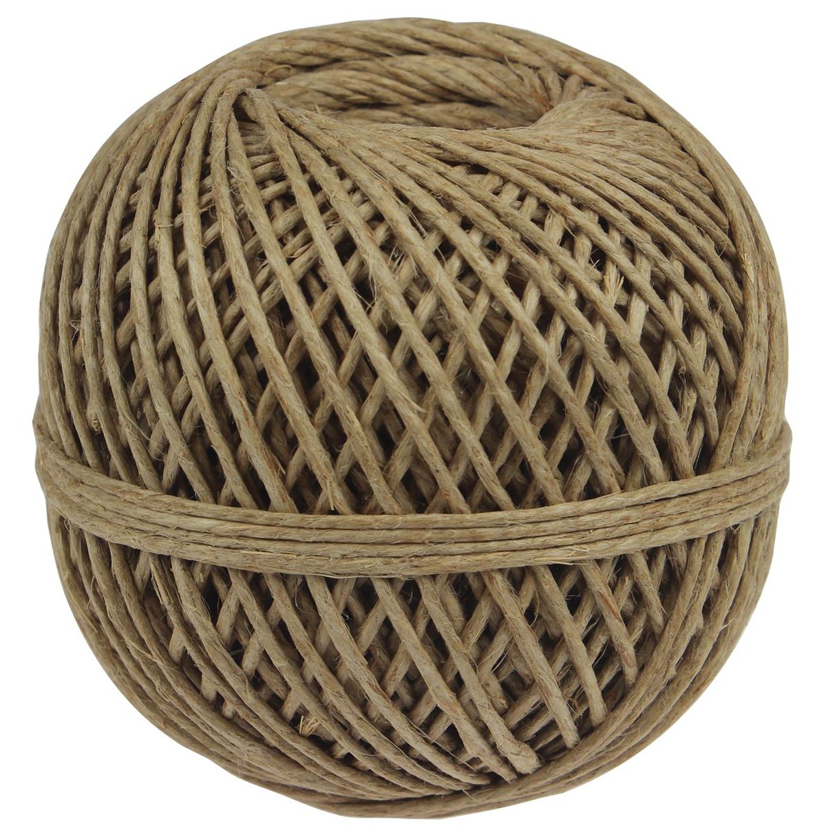 Klika - Flachsschnurseil aus 3 Strängen, Knäuel à 140 g, +/- 65 m
