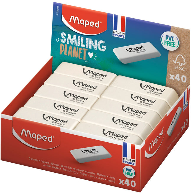 Maped - Gum Smiling Planet Dessin weiß