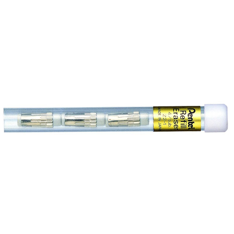 Pentel - Ersatzradierer Z2-1 für Druckbleistift | 12 Stück