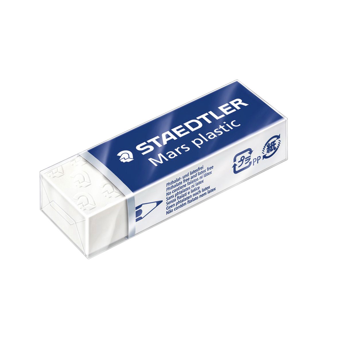 Staedtler - Radiergummi 52650 65x23x10mm Bleistift weiß
