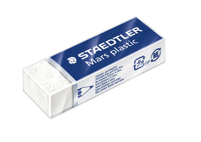 Staedtler - Radiergummi 52650 65x23x10mm Bleistift weiß