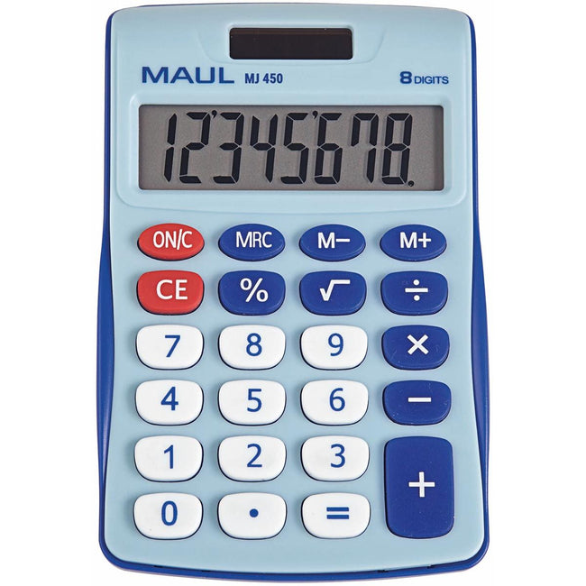 Maul - Tischrechner MJ 450, Junior, hellblau