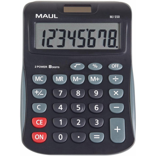 Maul - Tischrechner MJ 550, Junior, schwarz