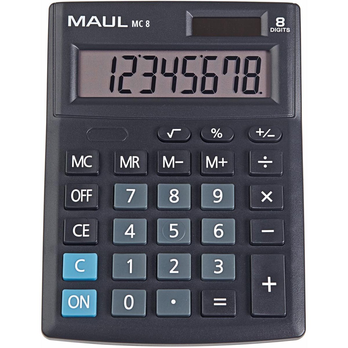 Maul - Tischrechner MC 8, schwarz