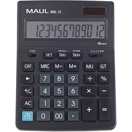 Maul - Tischrechner MXL 12, schwarz