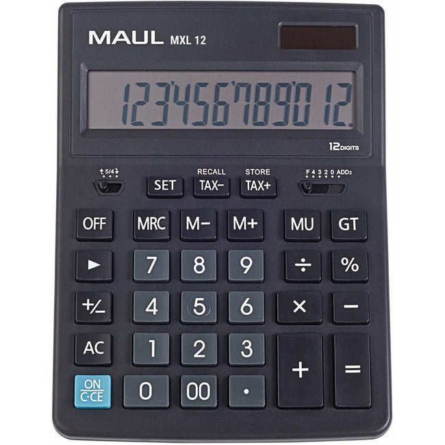 Maul - Tischrechner MXL 12, schwarz