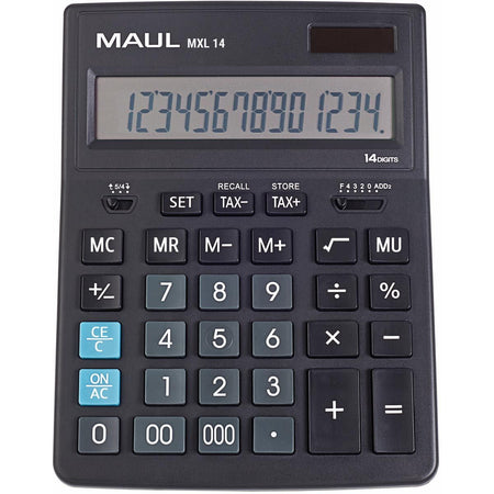 Maul - Tischrechner MXL 14, schwarz