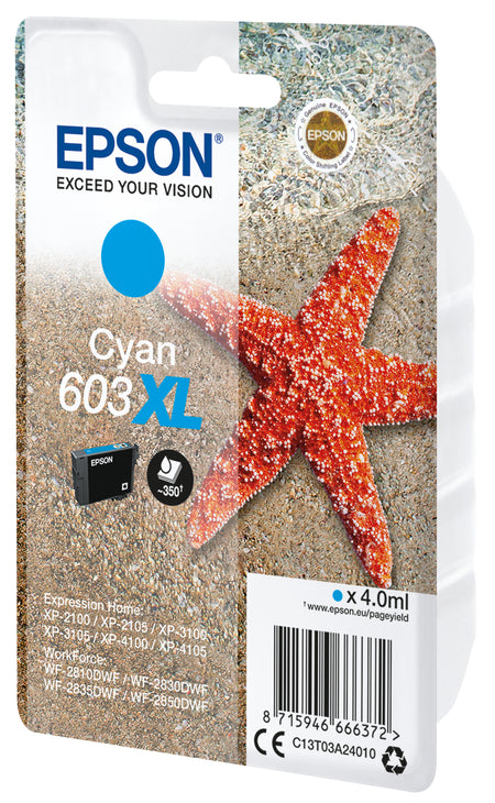 Epson - Tintenpatrone 603XL T03A2 blau