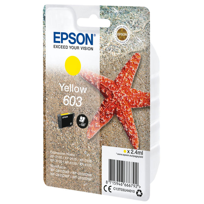 Epson - Tintenpatrone 603 T03U4 gelb