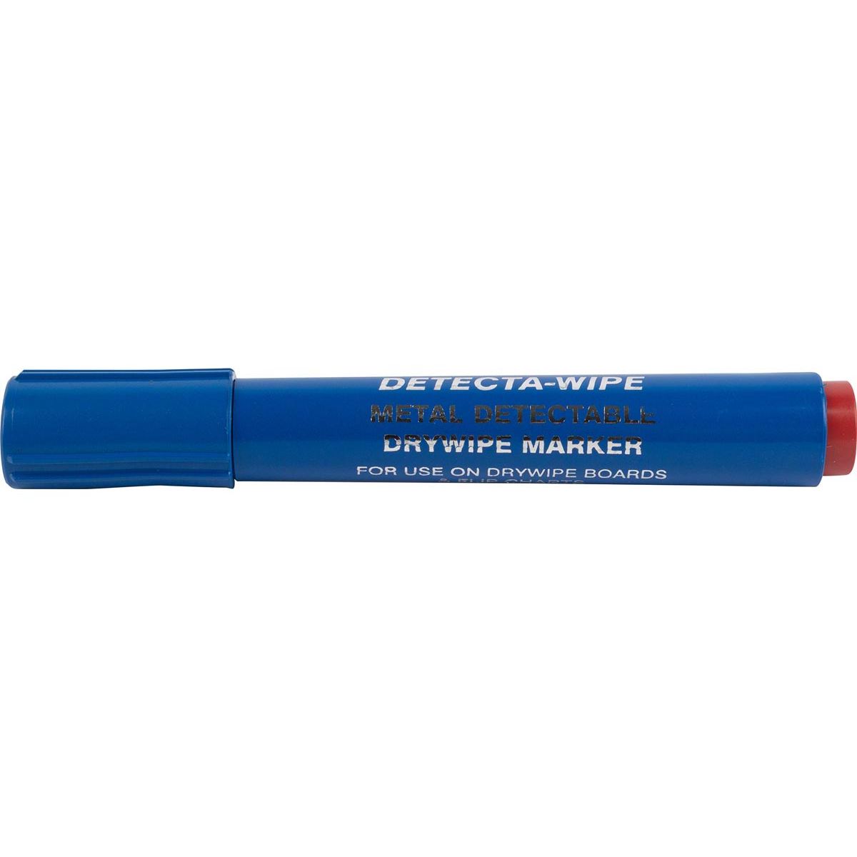 BST – detektierbarer Whiteboard-Marker für die Lebensmittelindustrie, rot, Box mit 10 Stück