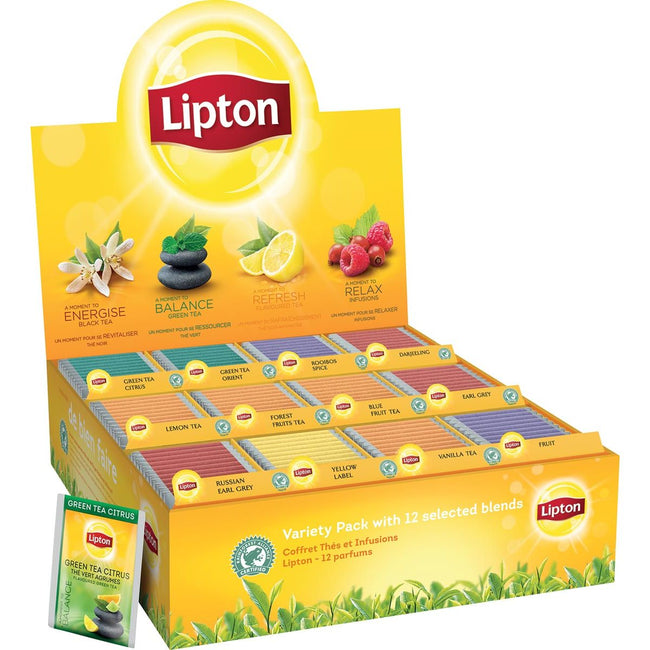 Lipton - Tee-Sortimentsbox 12x15 Stück
