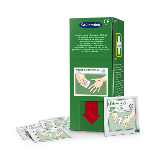 Salvequick -  Wondreinigingsdoekjes 40st