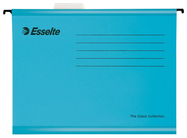 Esselte -  Hangmap  classic folio v-bodem 382x240mm bl