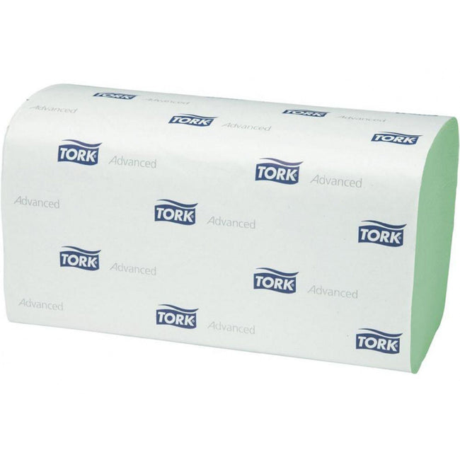 Tork -  Handdoek h3 advanced 2laags 248x230mm groen