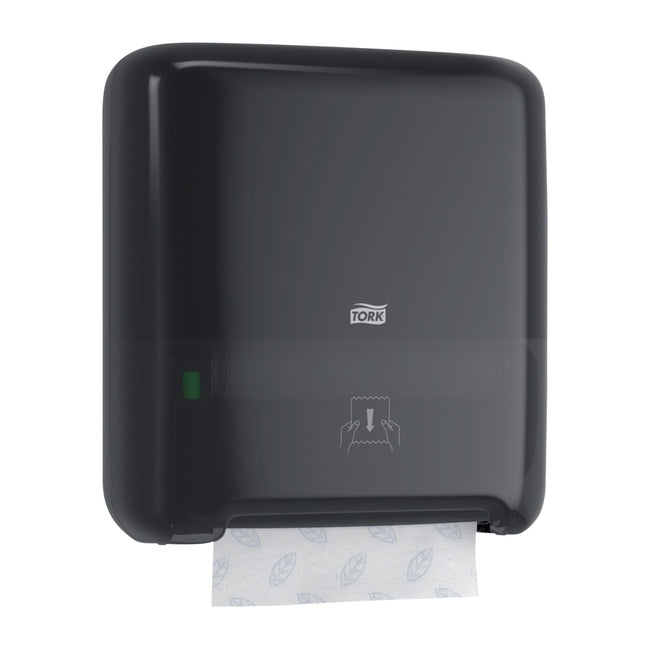 Tork -  Handdoekroldispenser h1 elevation matic zwart | 60 stuks