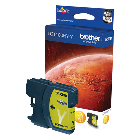 Brother - Tintenpatrone LC-1100HYY gelb