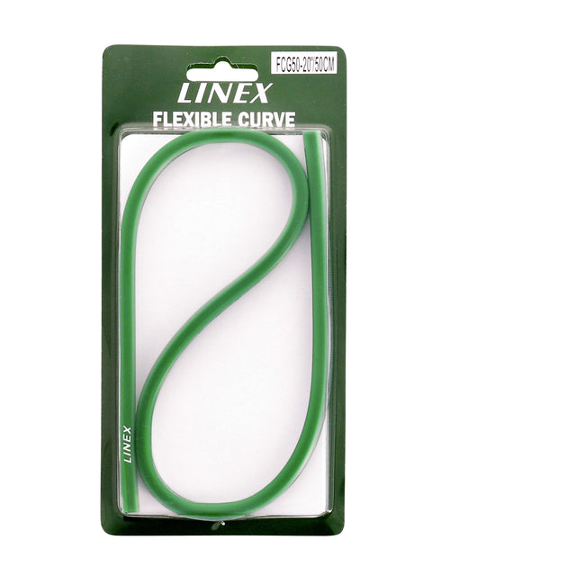 Linex - Bogenlineal 50 cm Blister mit 1 Stück