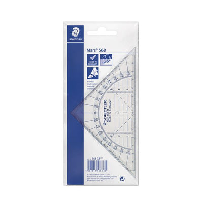 Staedtler - Geodreieck 568 160mm transparent