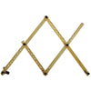 Rumold - Pantograph P4 aus Hartholz, Länge 34 cm, grau gesprüht