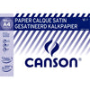 Canson - Satin-Pauspapier 12 Blatt 90gr A4 durchscheinend