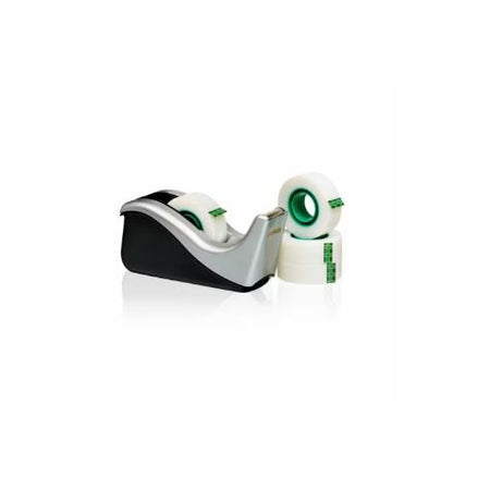 Scotch - Klebebandabroller C60 silber + 4 Rollen Magic e