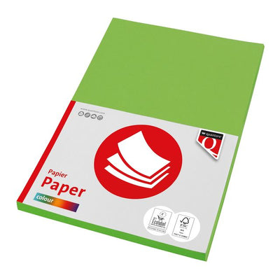 Quantore - Kopierpapier Farbe A4 120gr hellgrün 100 Blatt