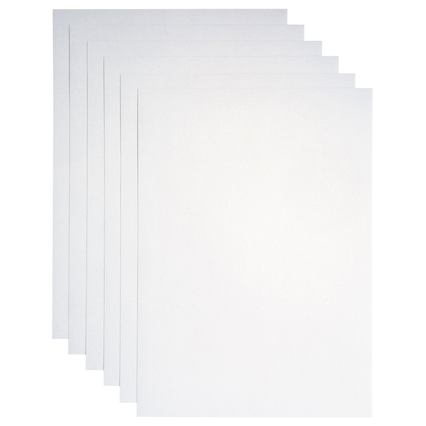 Papicolor - Kopierpapier A4 120gr 6 Blatt Metallic-Perlweiß