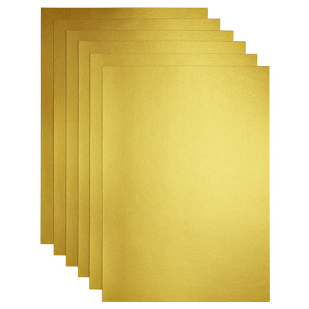 Papicolor - Kopierpapier A4 120gr 6 Blatt metallic gold