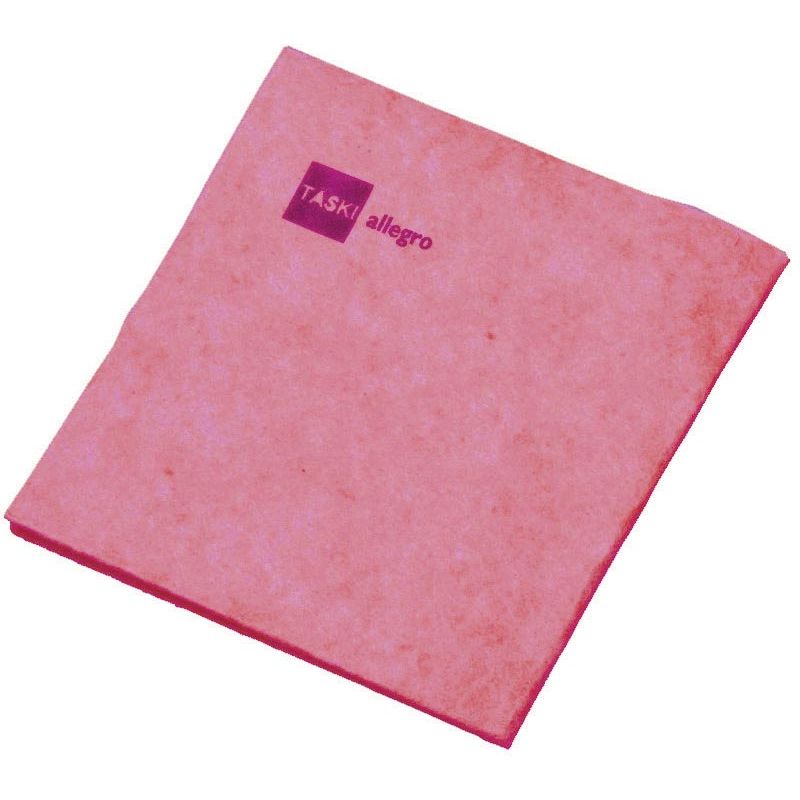 TASKI - Allegro Reinigungstuch, rot, 25er Pack