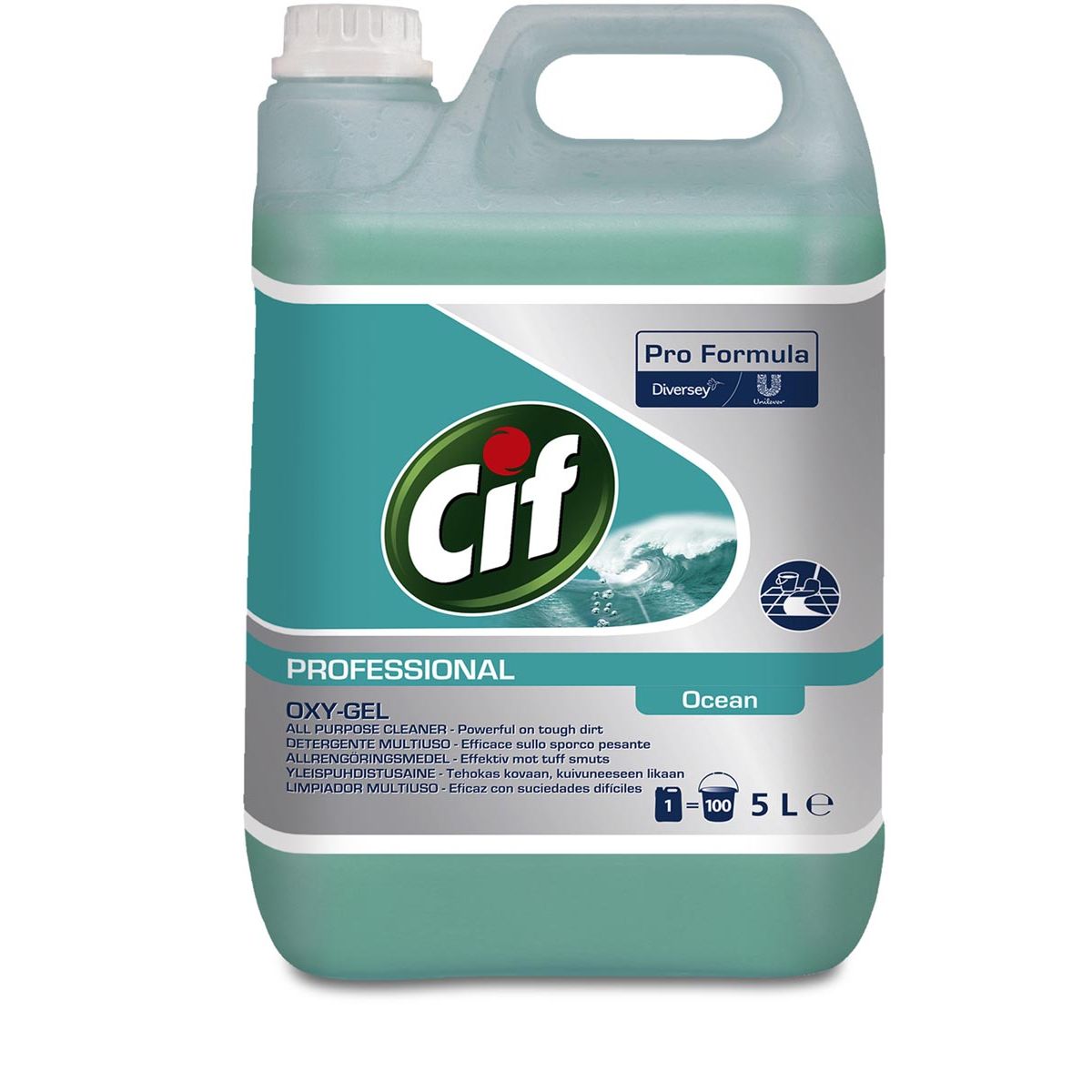 Cif - Allzweckreiniger Ozean, 5 Liter Flasche