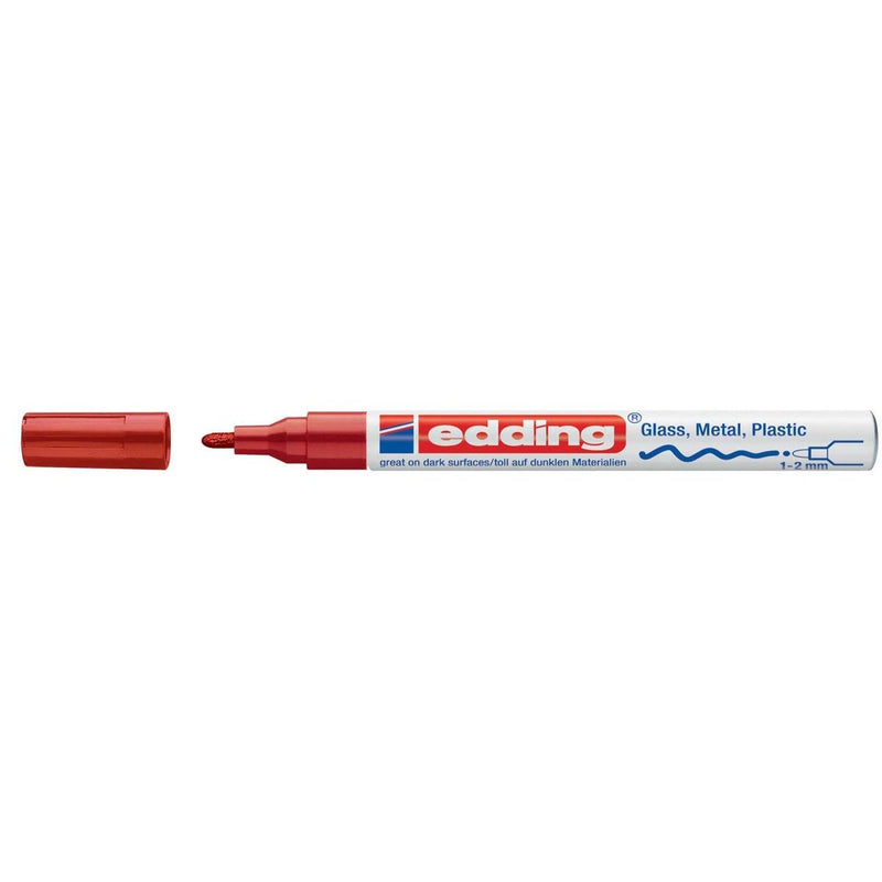Edding - Glanzlackmarker e-751 CR rot