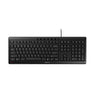 CHERRY -   STREAM toetsenbord Kantoor USB QWERTY Amerikaans Engels Zwart