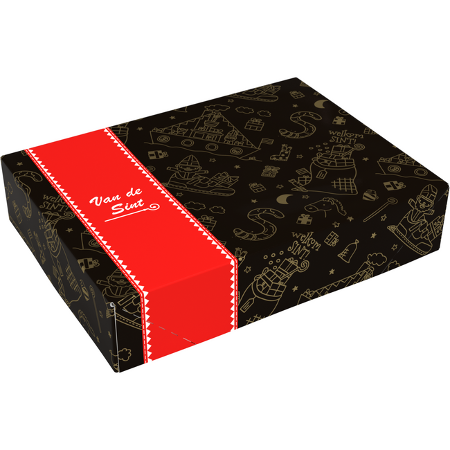 Klika -  Letterdoos | Van de Sint | karton | 280x210x60mm | Sinterklaas | 100 stuks