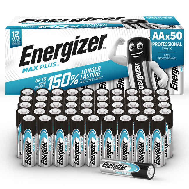 Energizer -  Batterij  max plus 50x aa alkaline