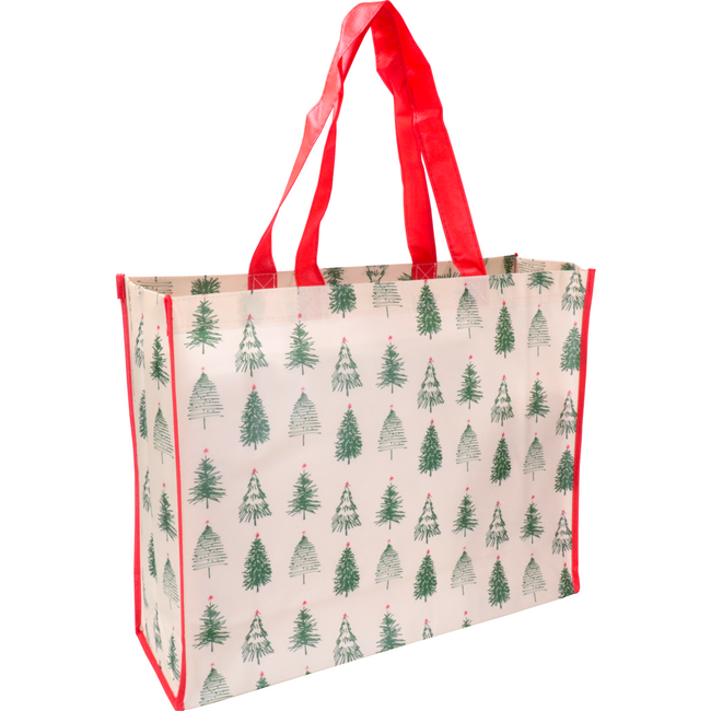 Klika -  Shopper | Kerstmis | PP | Kerstboompjes | 45x 15x36cm | 100 stuks