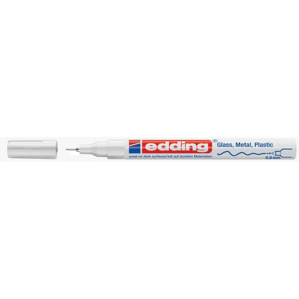 Edding - Glanzlackmarker e-780 CR weiß