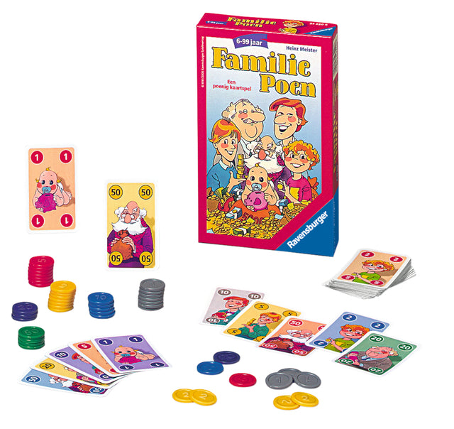 Ravensburger - Pocket Game Family Poen