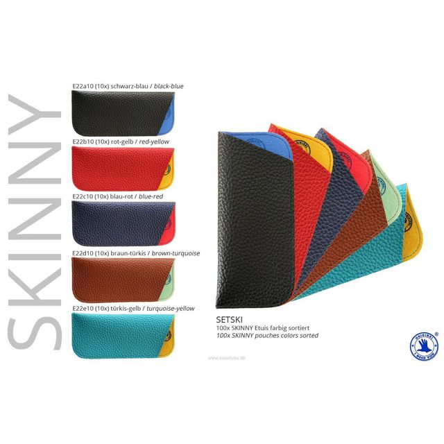 I Need You – Skinny-Etui für Lesebrillen sortiert