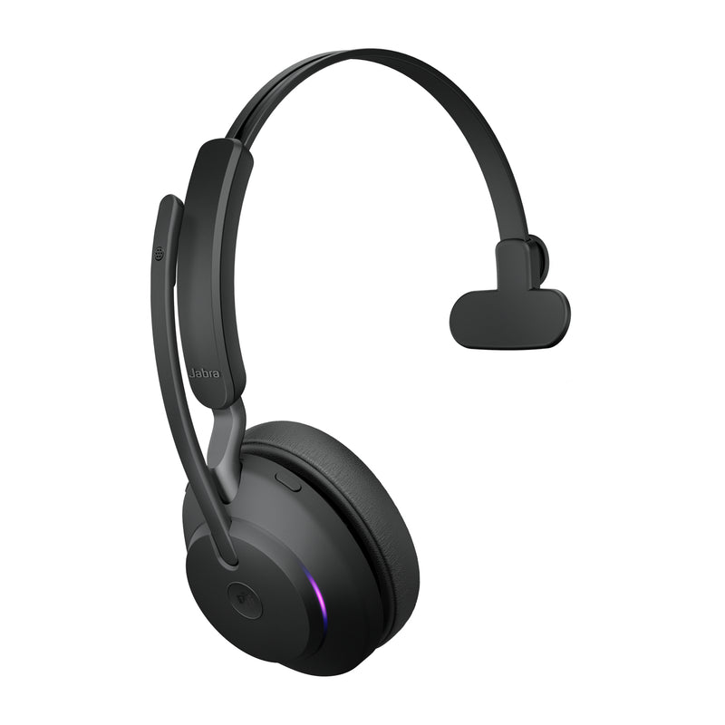 JABRA -   Evolve2 65 Headset Draadloos Hoofdband Kantoor/callcenter USB Type-A Bluetooth Zwart