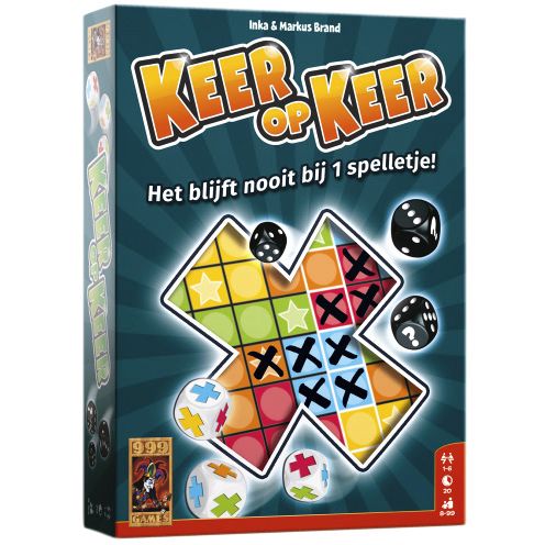 999 Spiele - Würfelspielzeit und Zeit | 6 Stück