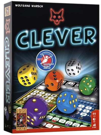 999 Spiele - Würfelspiel Clever | 6 Stück