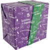 Klika -  Cadeaupapier | 50cm | 200m | Kapoentje | paars/groen | rol à ca. 200 meter