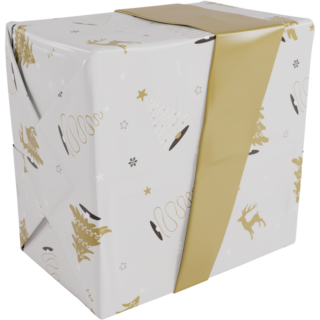 Geschenkpapier 50cm 200m 80gr Wonderful Time