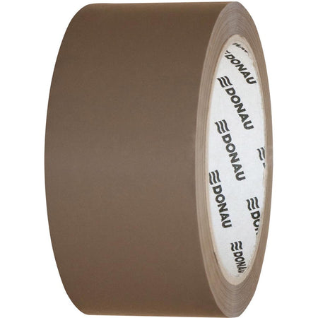 DONAU -   verpakkingsplakband Hot-Melt, 50 micron, 48 mm x 66 m, bruin