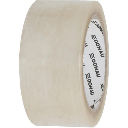 DONAU -   verpakkingsplakband Solvent, 42 micron, 48 x 60 m, transparant