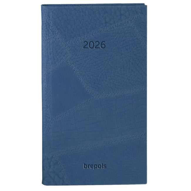 Brepols - Agenda 2026 Optivision Pocket Lucca 7 Tage/2 Seiten sortiert