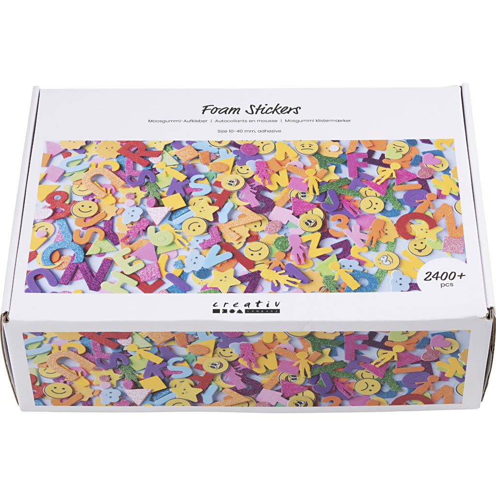 Creativ Company -  Foamstickers  2640 stuks